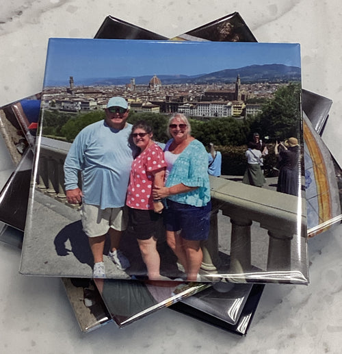 CUSTOM PHOTO MAGNETS (SET OF 9)